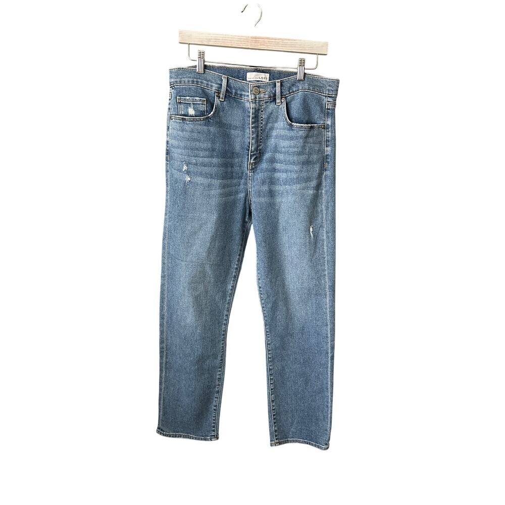 Loft High Waist Straight Jeans Size 12/31